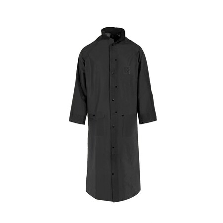 NEESE Outerwear Economy Series 60" Rain Coat-Black-3X 10179-31-2-BLK-3X
